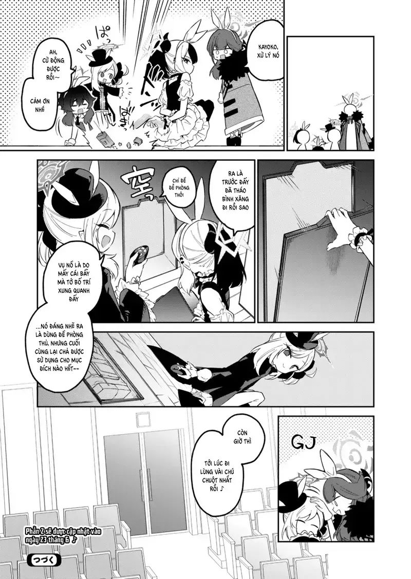 Blue Archive: Nhật Kí Nghiệp Vụ Của Handyman 68 Chapter 9 - Trang 2