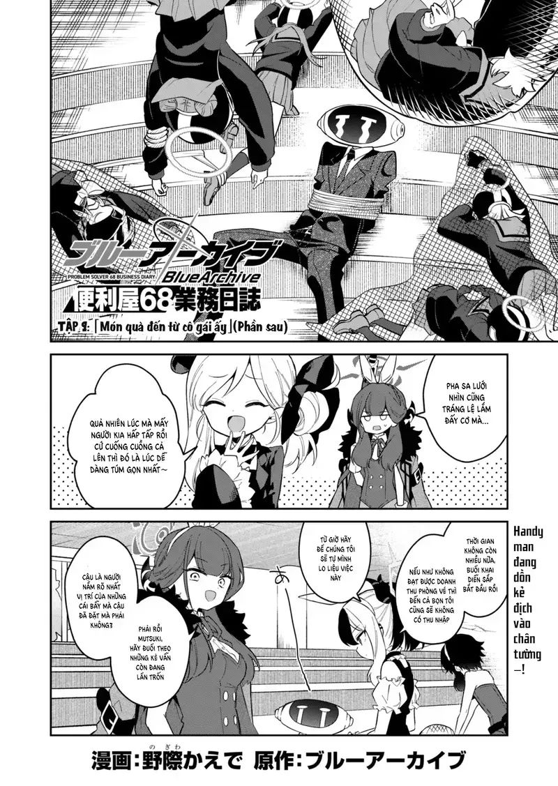 Blue Archive: Nhật Kí Nghiệp Vụ Của Handyman 68 Chapter 9 - Trang 2