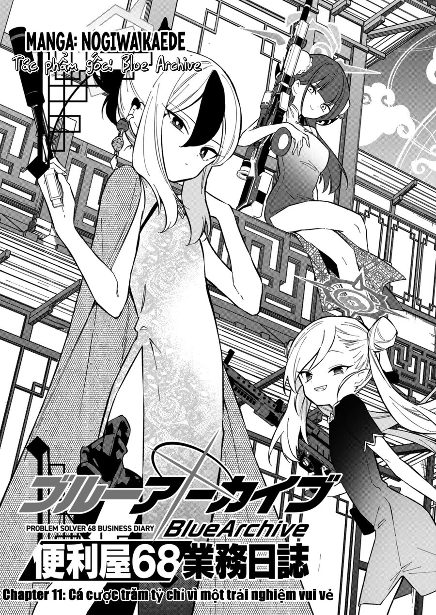 Blue Archive: Nhật Kí Nghiệp Vụ Của Handyman 68 Chapter 11 - Trang 2
