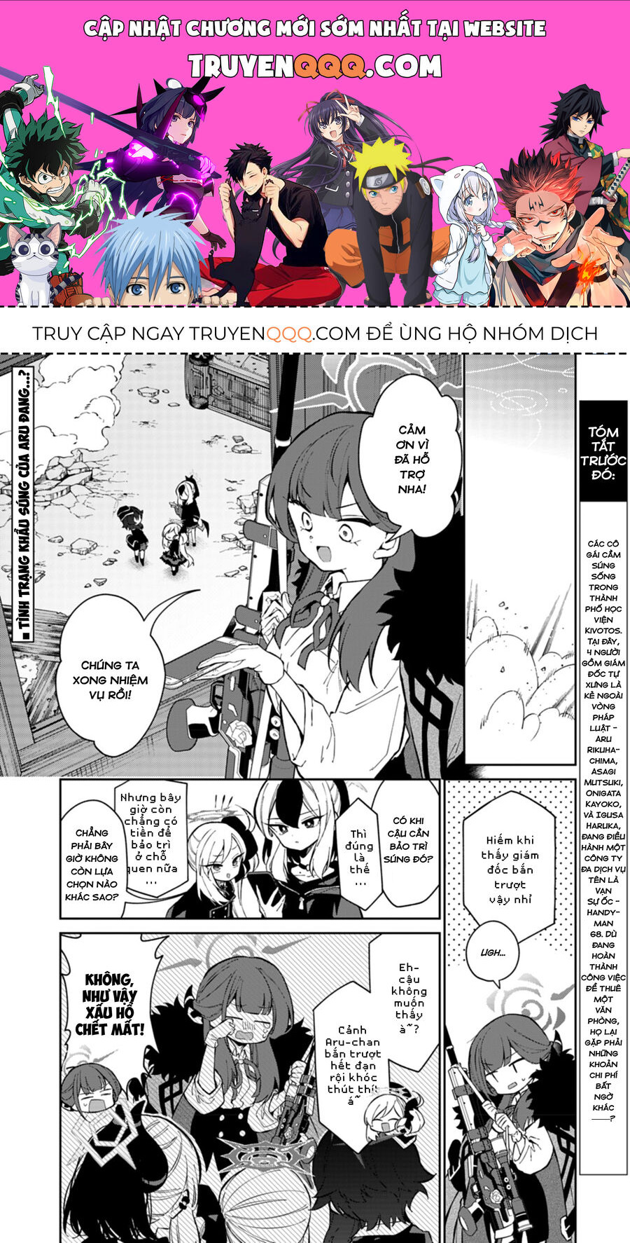 Blue Archive: Nhật Kí Nghiệp Vụ Của Handyman 68 Chapter 19 - Trang 2