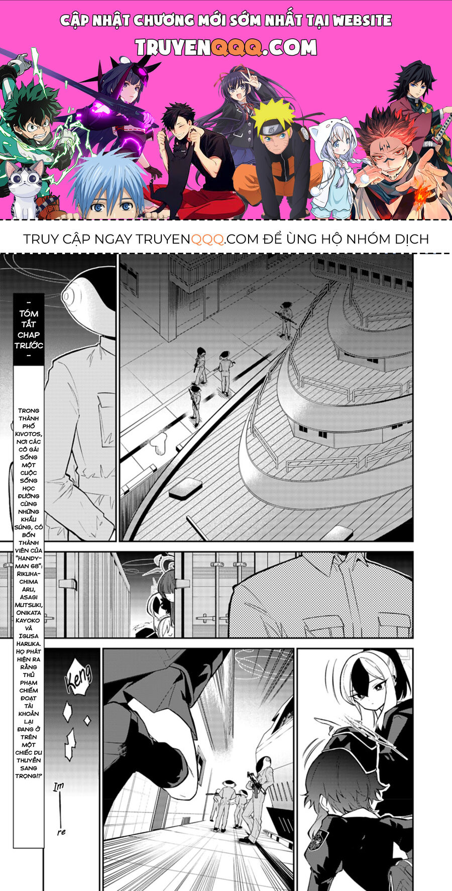 Blue Archive: Nhật Kí Nghiệp Vụ Của Handyman 68 Chapter 23 - Trang 2