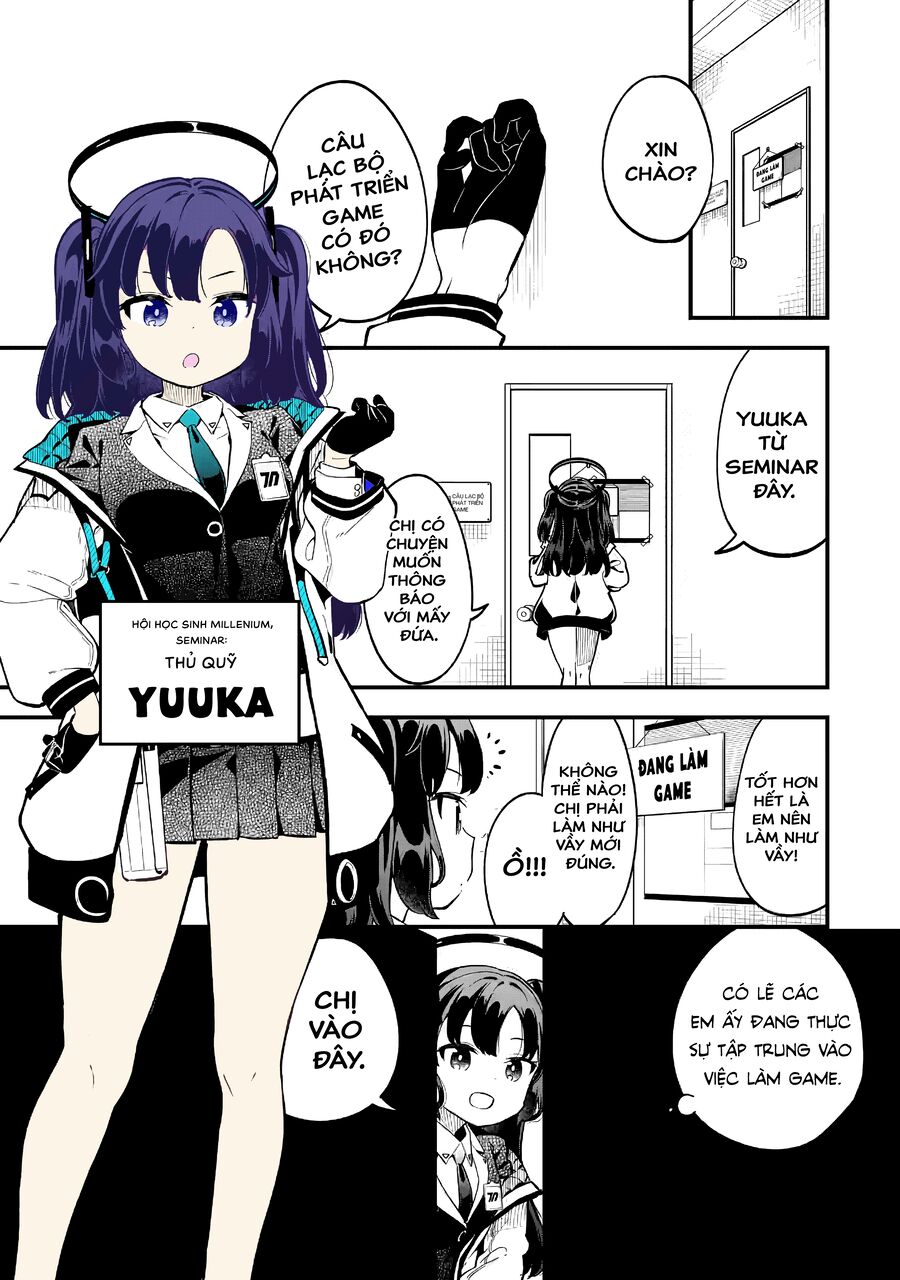 Blue Archive – Game Kaihatsubu Dai Bouken! Chapter 1 - Trang 2
