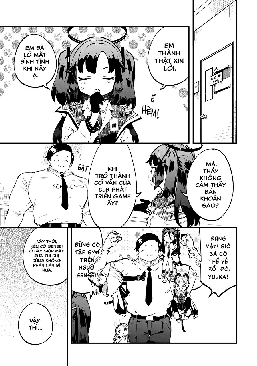 Blue Archive – Game Kaihatsubu Dai Bouken! Chapter 1 - Trang 2