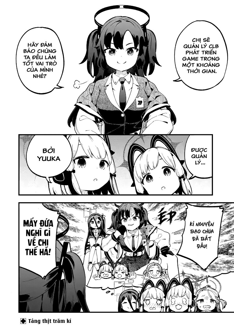 Blue Archive – Game Kaihatsubu Dai Bouken! Chapter 1 - Trang 2