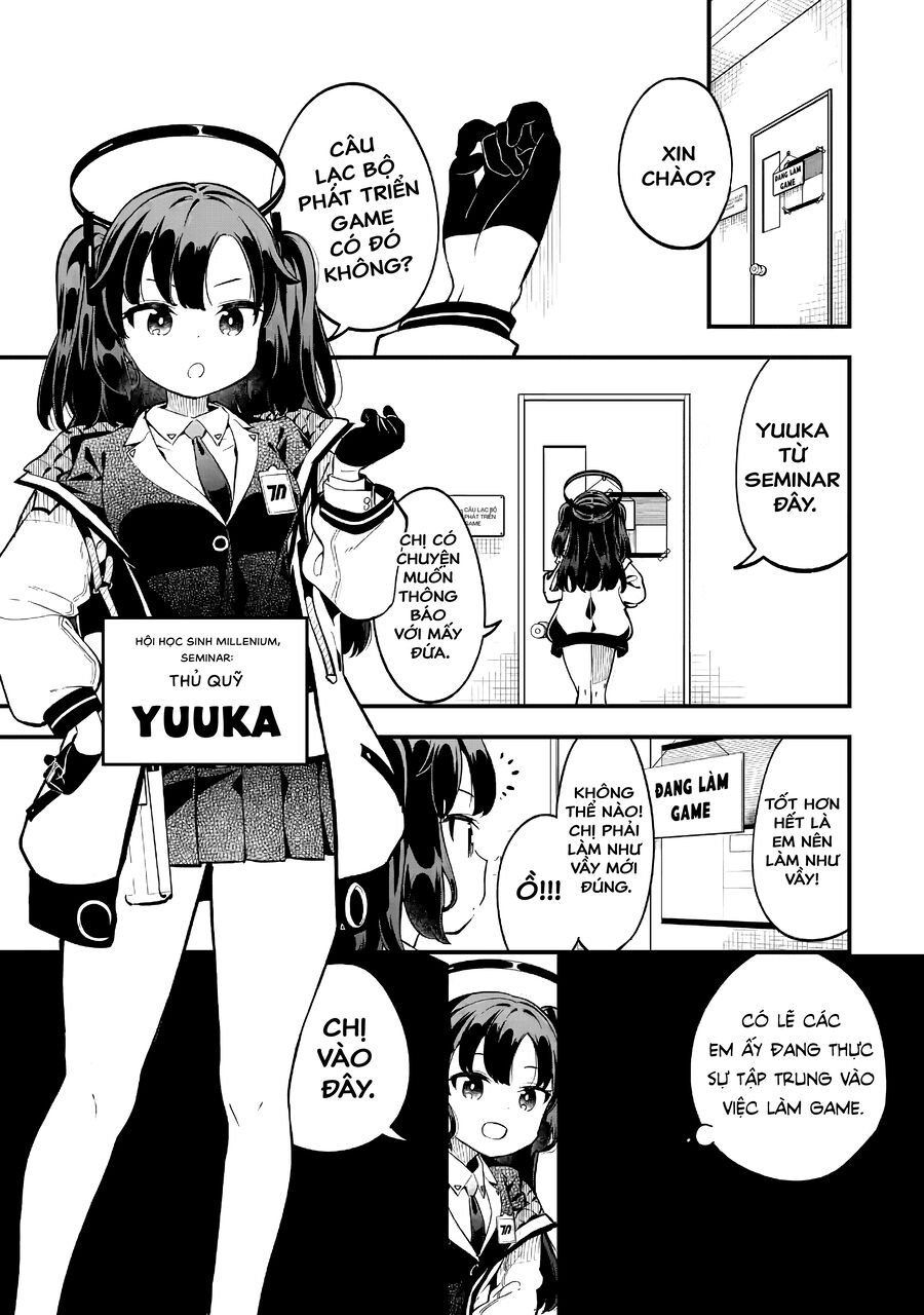 Blue Archive – Game Kaihatsubu Dai Bouken! Chapter 1 - Trang 2