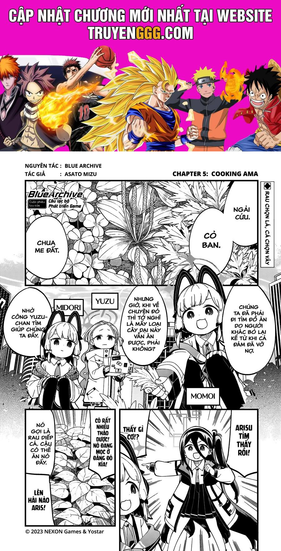 Blue Archive – Game Kaihatsubu Dai Bouken! Chapter 5 - Trang 2