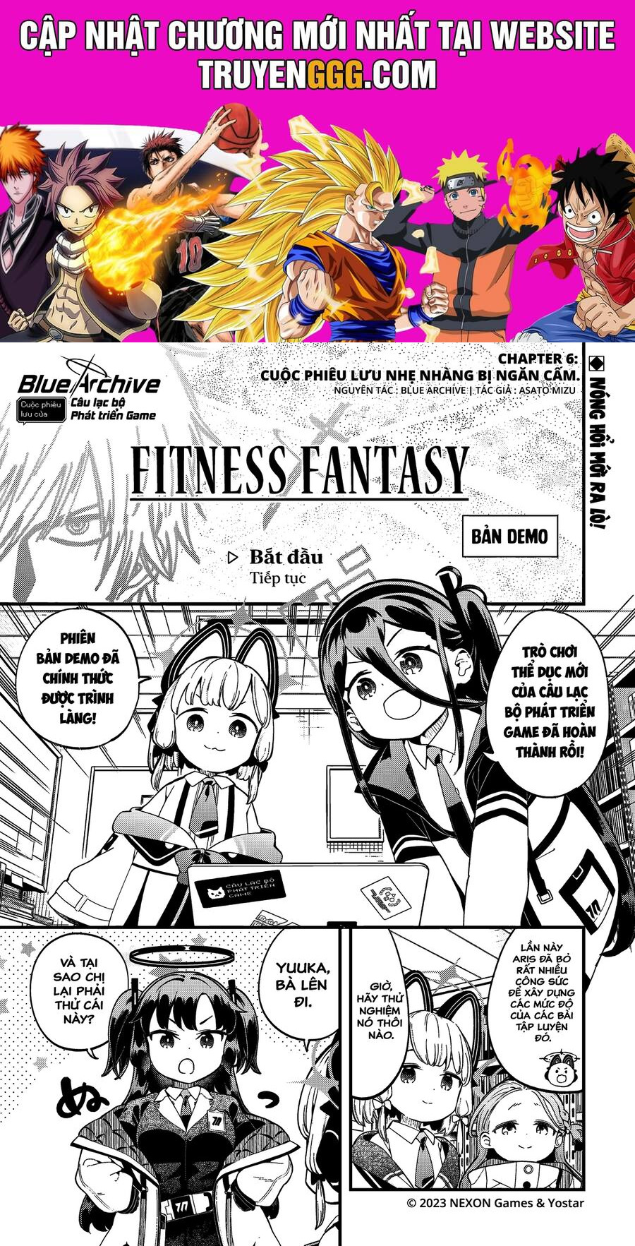 Blue Archive – Game Kaihatsubu Dai Bouken! Chapter 6 - Trang 2