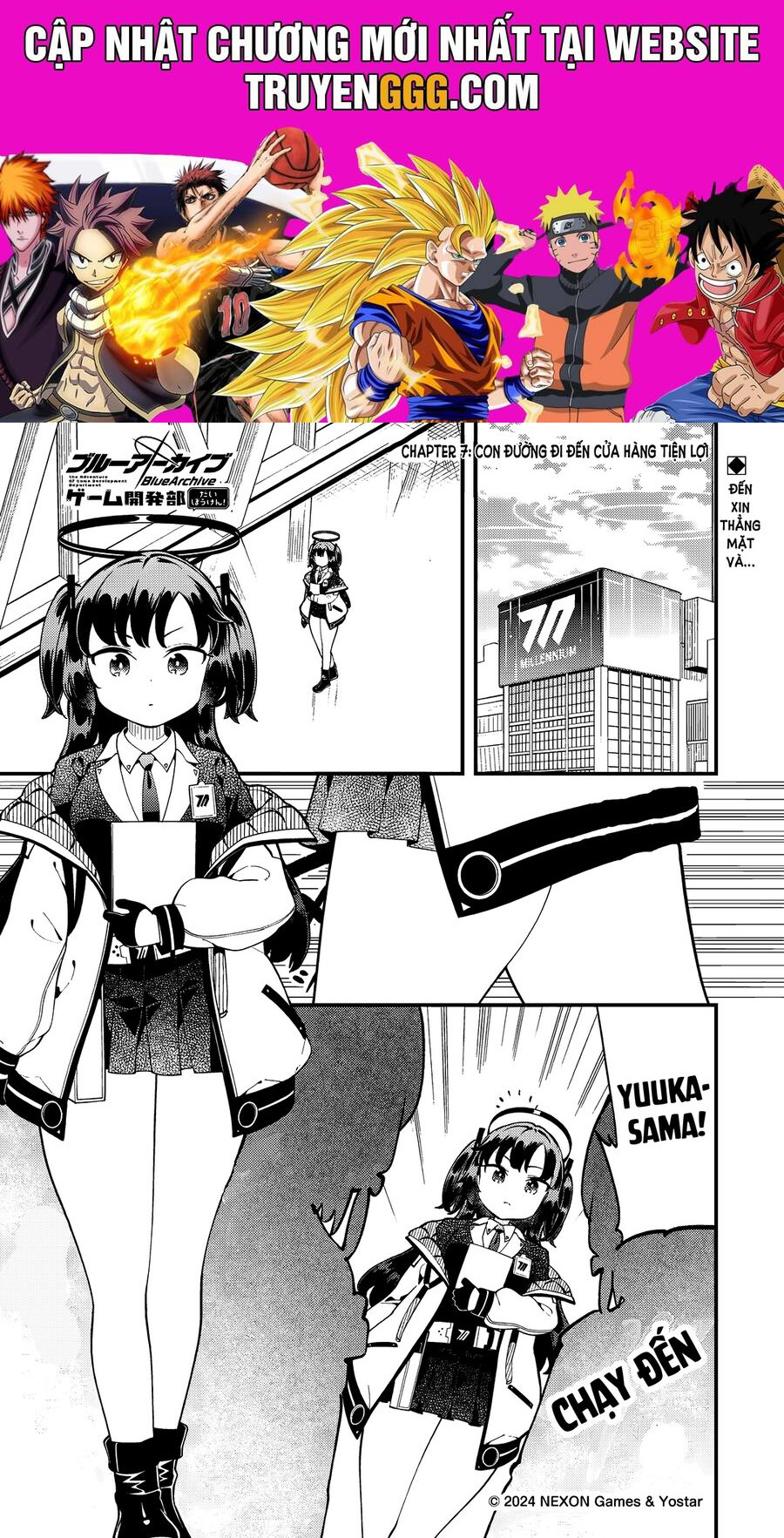 Blue Archive – Game Kaihatsubu Dai Bouken! Chapter 7 - Trang 2