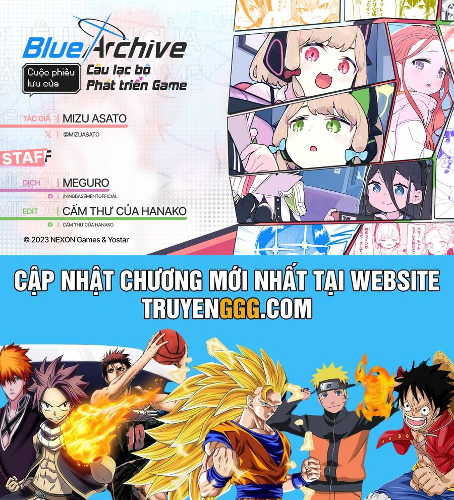 Blue Archive – Game Kaihatsubu Dai Bouken! Chapter 7 - Trang 2