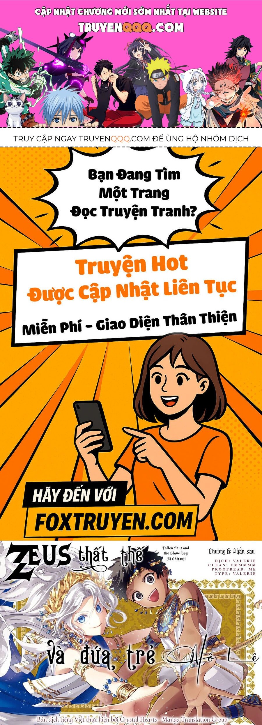 Zeus Thất Thế Và Đứa Trẻ Nô Lệ (Ochibure Zeus To Dourei No Ko) Chapter 6.2 - Trang 2