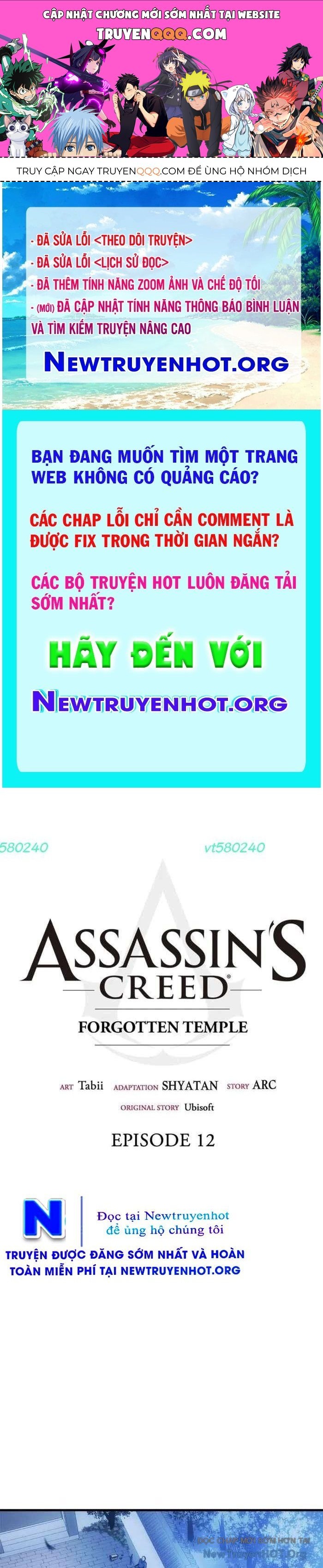 Huyền Thoại Sát Thủ: Ngôi Đền Quên Lãng Chapter 12.4 - Trang 2