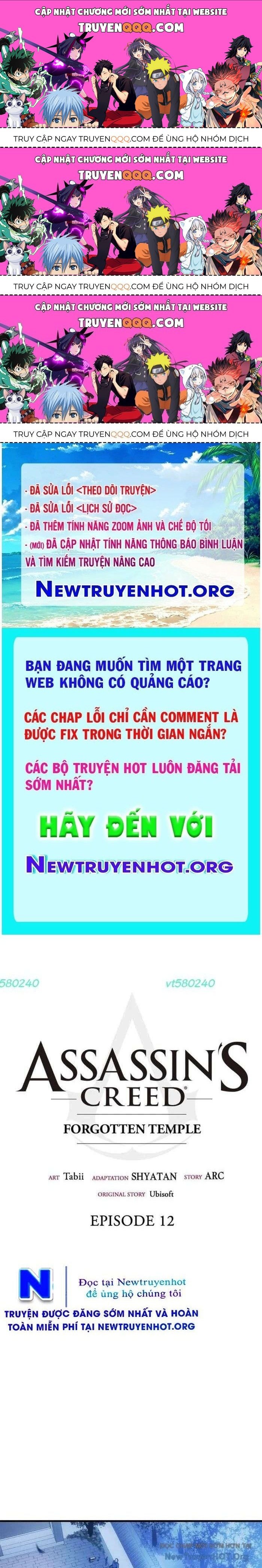 Huyền Thoại Sát Thủ: Ngôi Đền Quên Lãng Chapter 12.9 - Trang 2