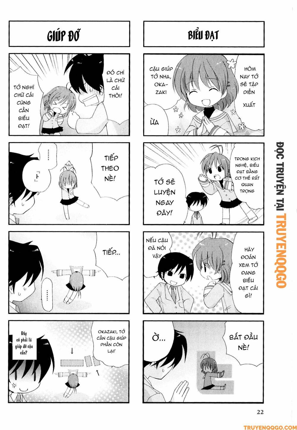 Clannad: Magic 4-Koma Chapter 22 - Trang 2