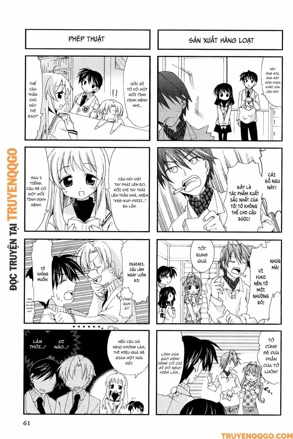 Clannad: Magic 4-Koma Chapter 47 - Trang 2