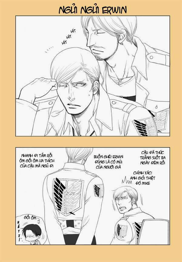 Tấn Công Người Khổng Lồ – Doujinshi Eruri Chapter 15 - Trang 2