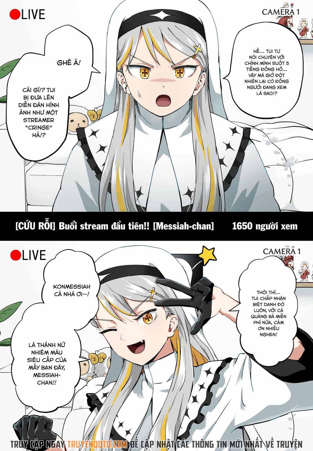 Vtuber Savior  Messiah-Chan Chapter 2 - Trang 2