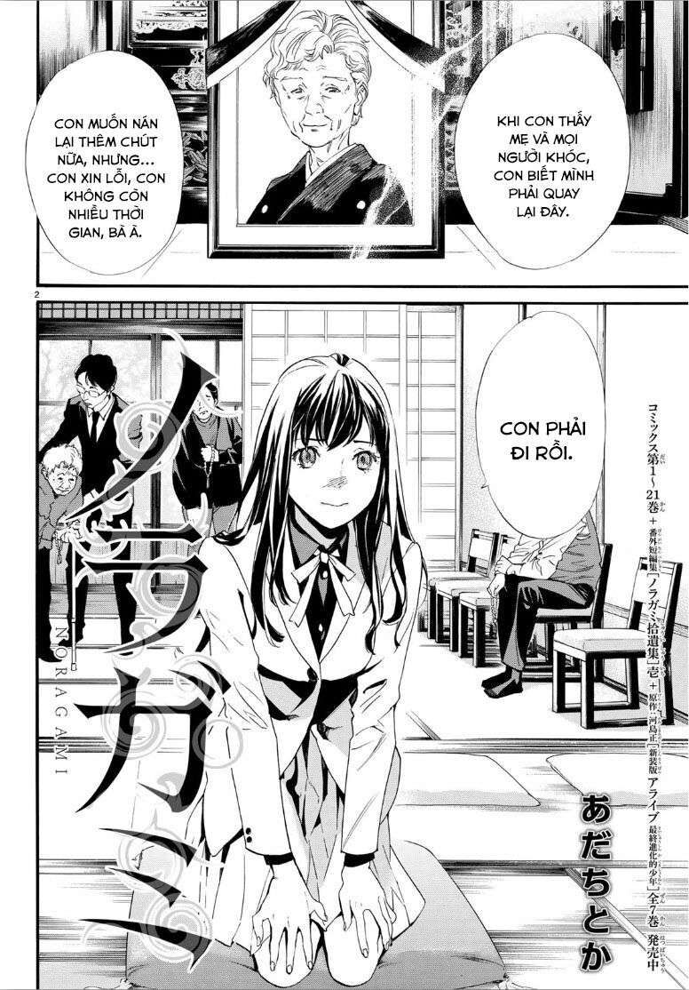 Vị Thần Lang Thang: Noragami Chapter 86 - Trang 2