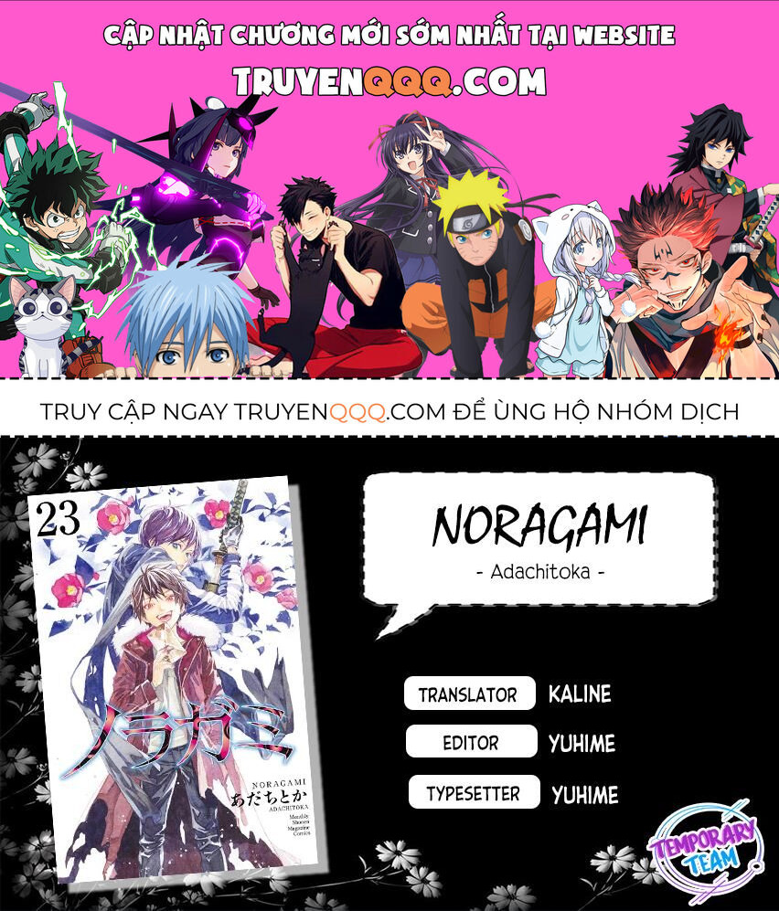 Vị Thần Lang Thang: Noragami Chapter 91.2 - Trang 2