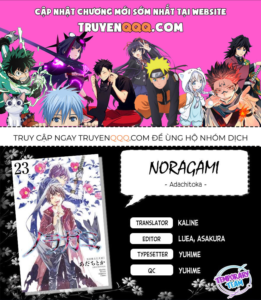 Vị Thần Lang Thang: Noragami Chapter 92 - Trang 2