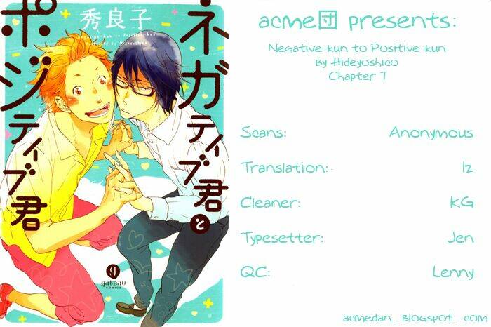 Negative-Kun To Positive-Kun Chapter 7 - Trang 2