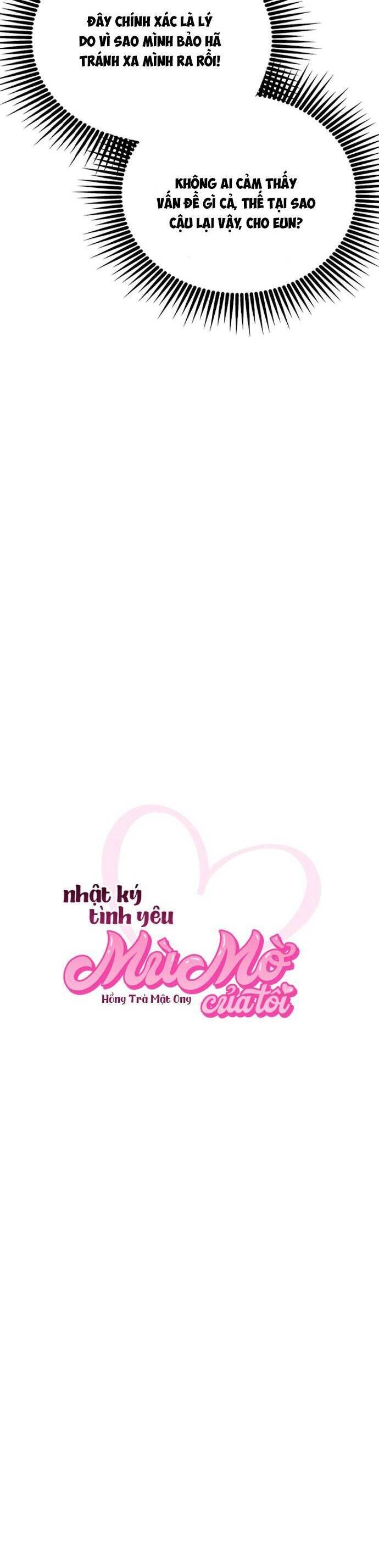 Nhật Ký Tình Yêu Mù Mờ Của Tôi Chapter 9 - Trang 2