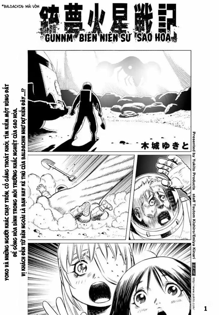 Thiên Thần Chiến Binh Alita: Biên Niên Sử Sao Hoả Chapter 7.1 - Trang 2