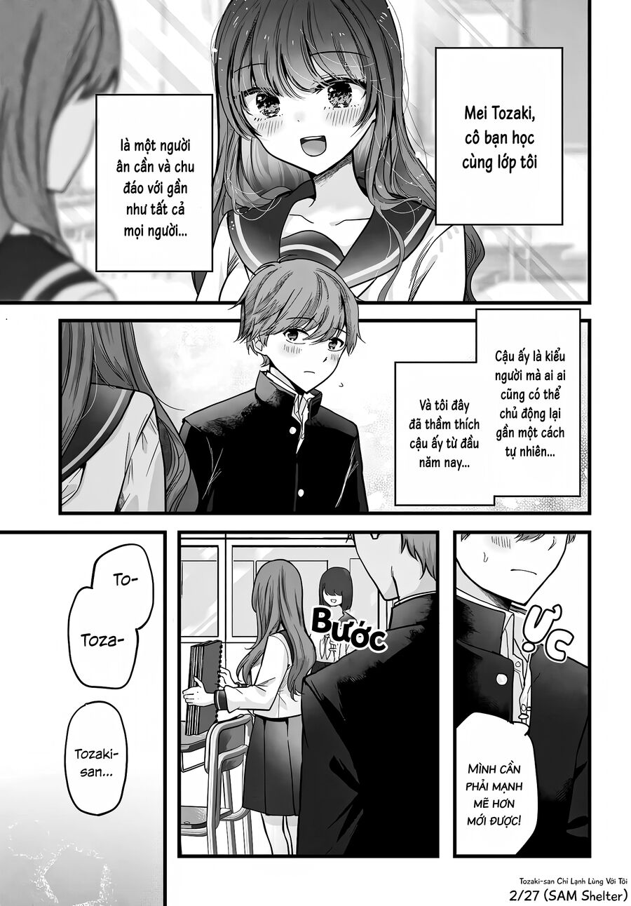 Tozaki-San Chỉ Lạnh Lùng Mỗi Mình Tôi Chapter 1 - Trang 2