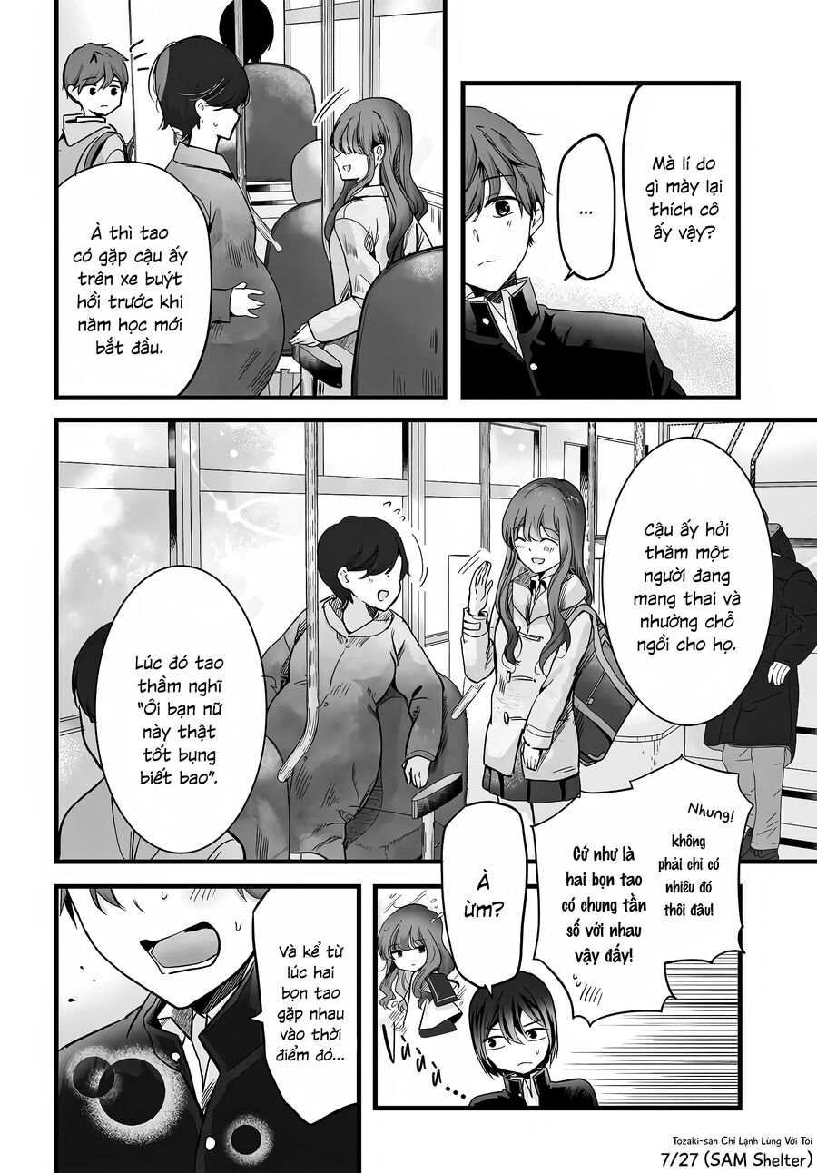 Tozaki-San Chỉ Lạnh Lùng Mỗi Mình Tôi Chapter 1 - Trang 2