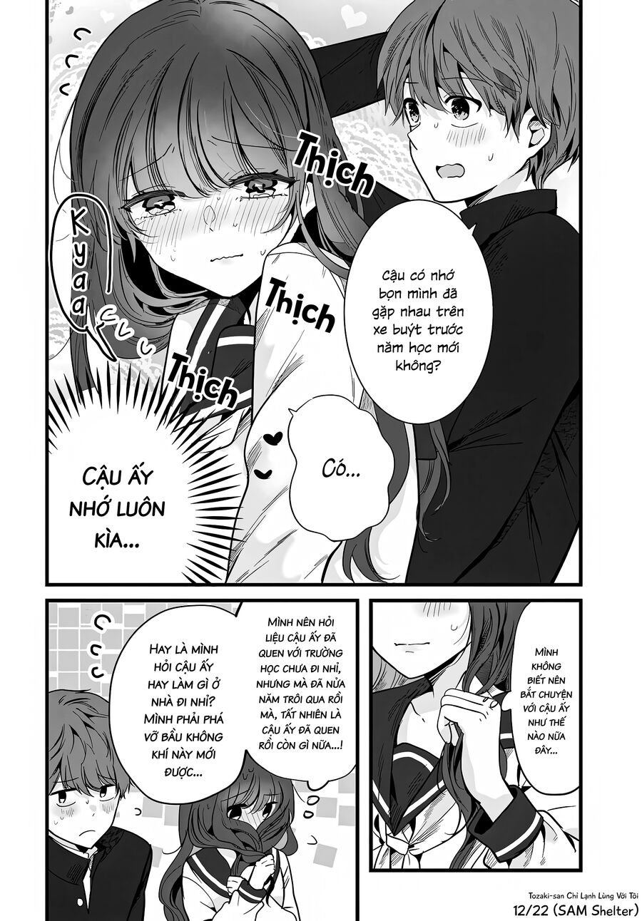 Tozaki-San Chỉ Lạnh Lùng Mỗi Mình Tôi Chapter 2 - Trang 2