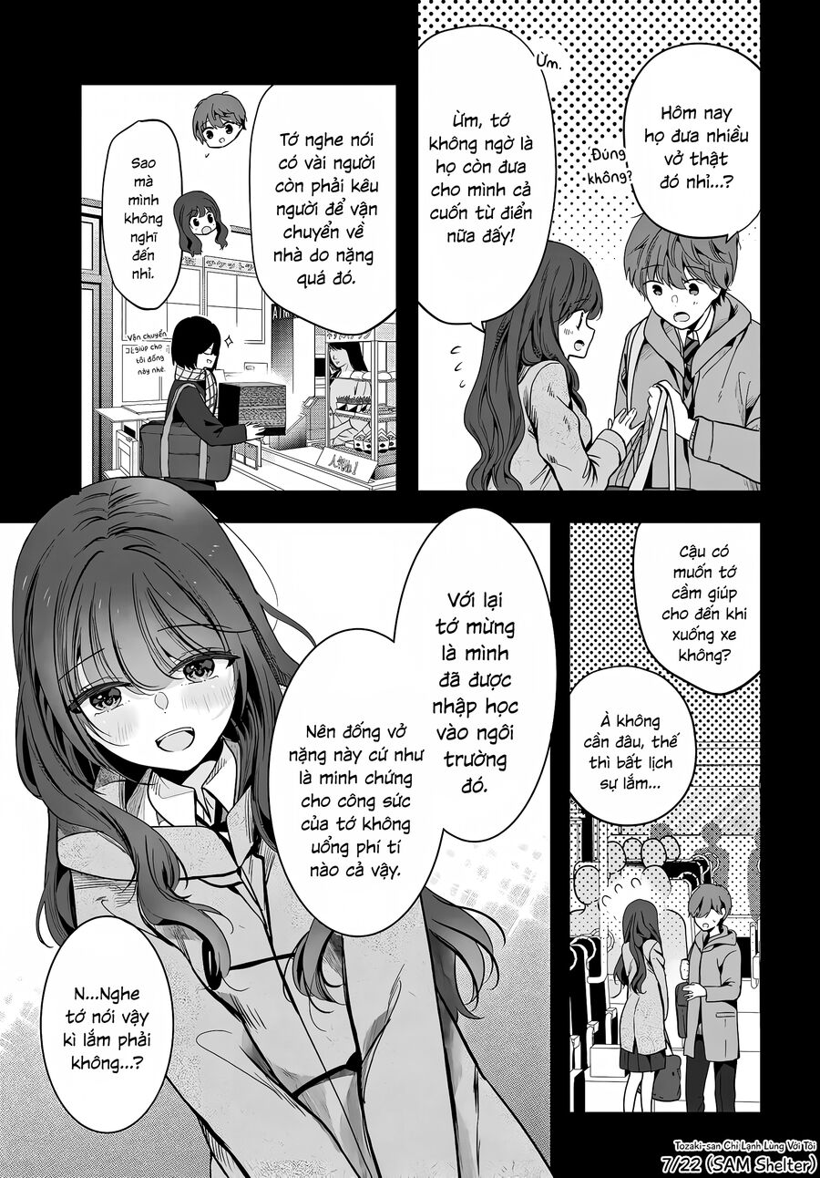 Tozaki-San Chỉ Lạnh Lùng Mỗi Mình Tôi Chapter 2 - Trang 2
