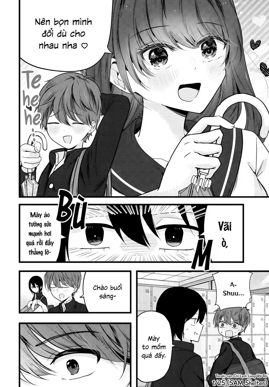 Tozaki-San Chỉ Lạnh Lùng Mỗi Mình Tôi Chapter 3 - Trang 2