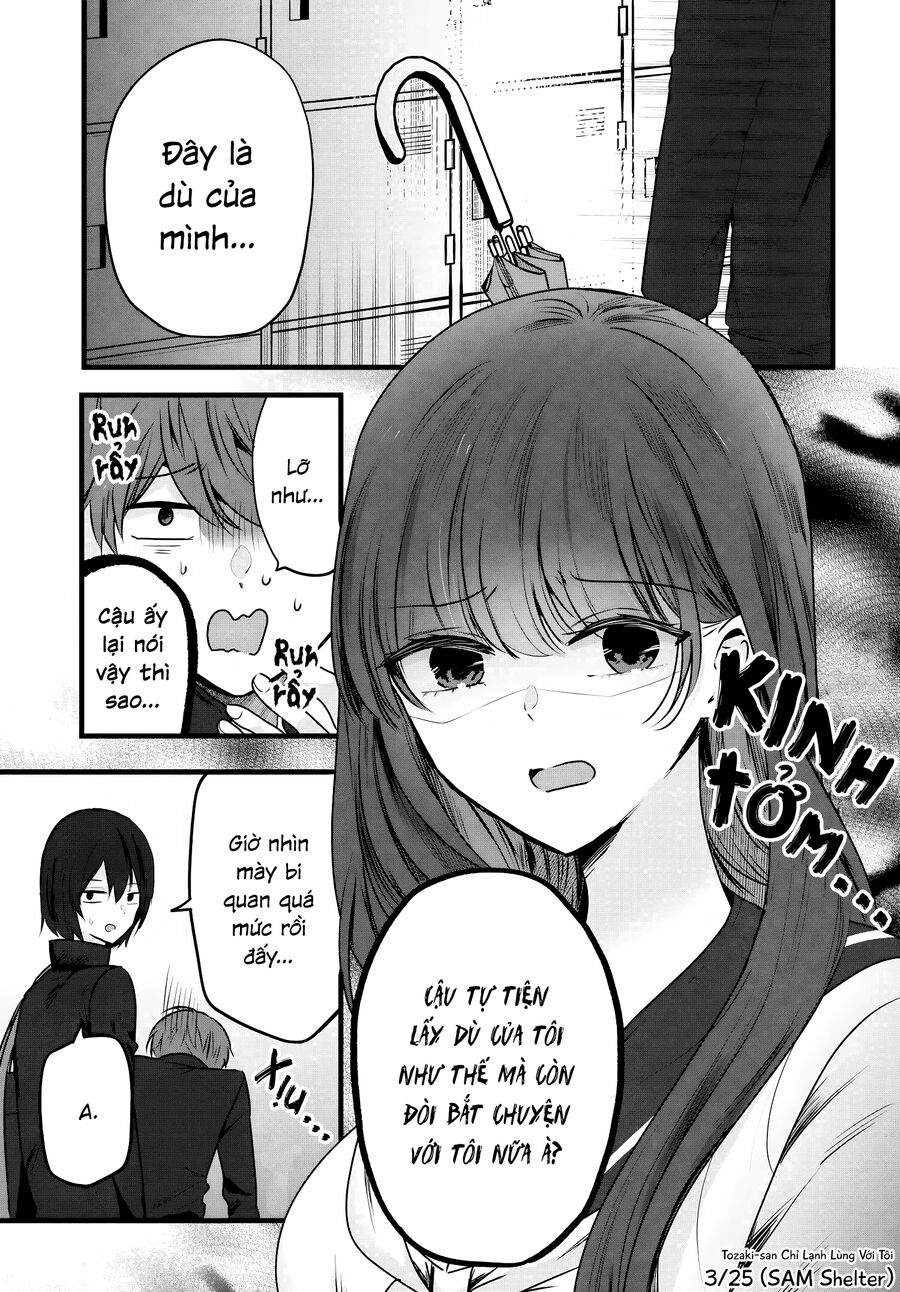 Tozaki-San Chỉ Lạnh Lùng Mỗi Mình Tôi Chapter 3 - Trang 2
