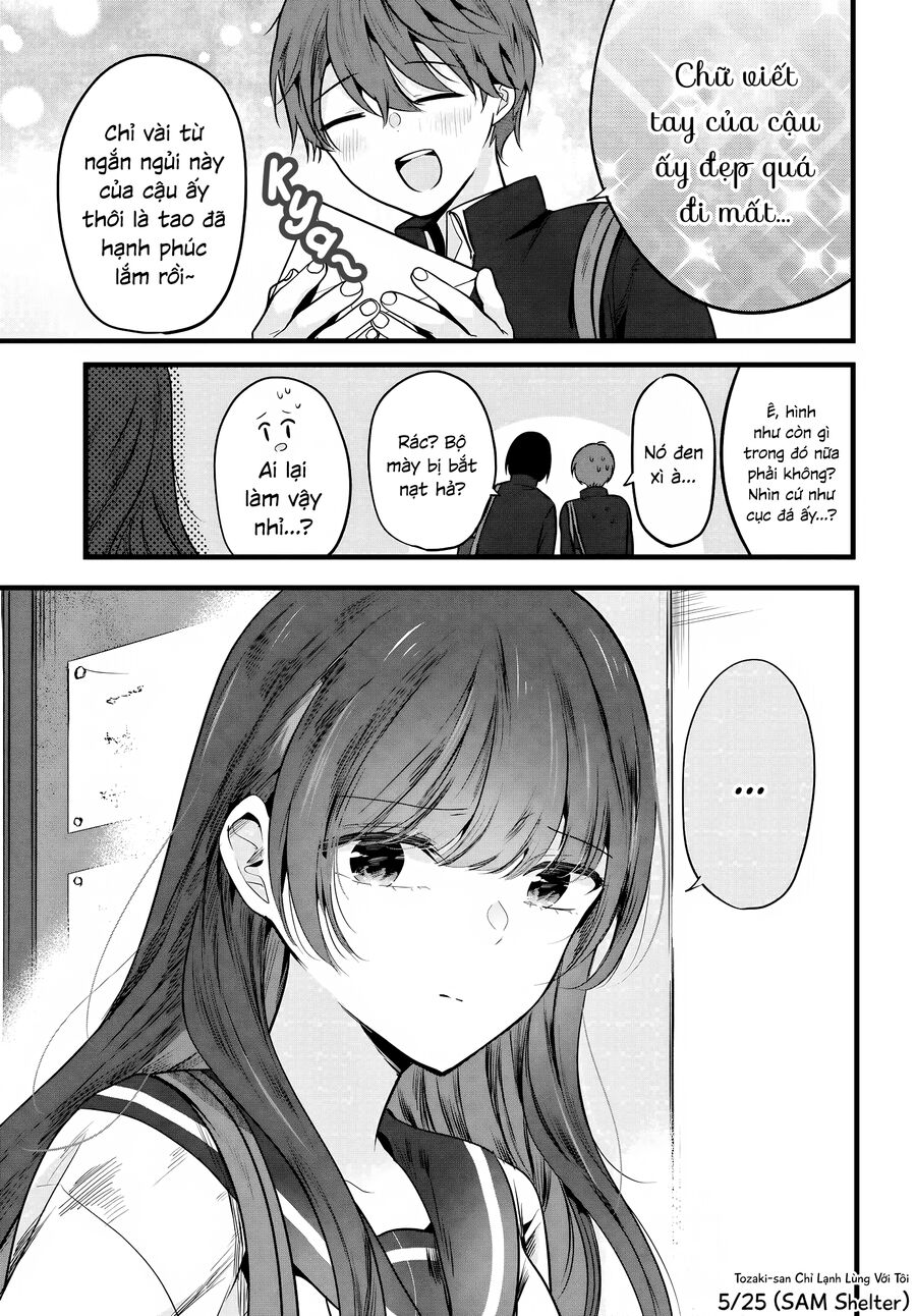 Tozaki-San Chỉ Lạnh Lùng Mỗi Mình Tôi Chapter 3 - Trang 2