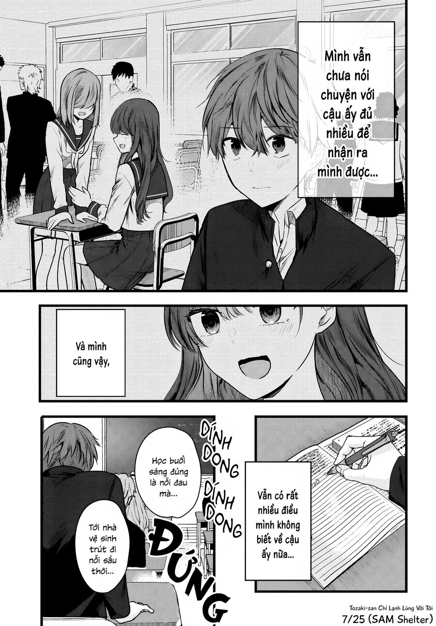 Tozaki-San Chỉ Lạnh Lùng Mỗi Mình Tôi Chapter 3 - Trang 2