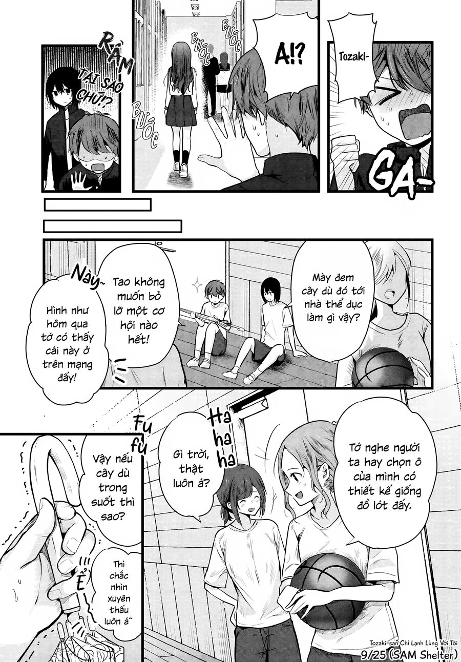 Tozaki-San Chỉ Lạnh Lùng Mỗi Mình Tôi Chapter 3 - Trang 2