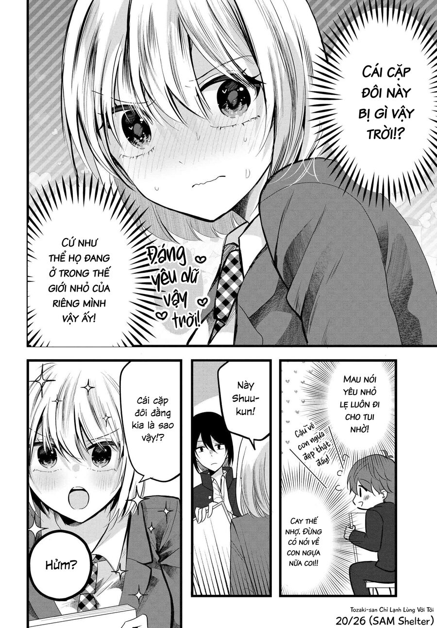 Tozaki-San Chỉ Lạnh Lùng Mỗi Mình Tôi Chapter 5 - Trang 2