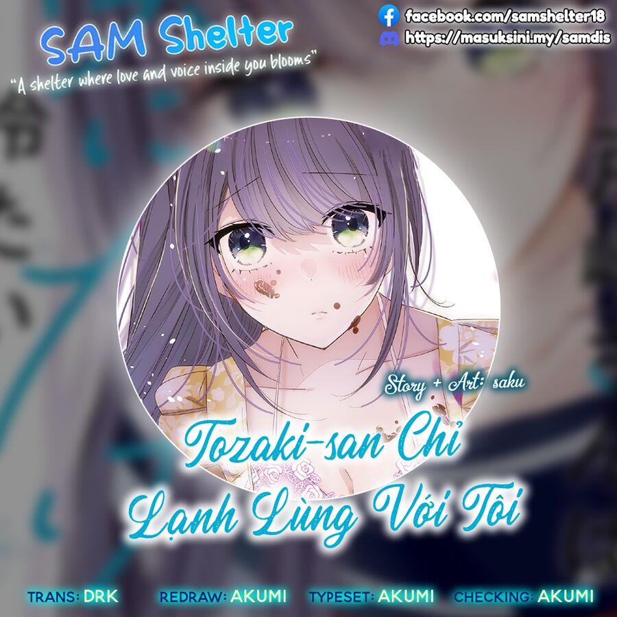 Tozaki-San Chỉ Lạnh Lùng Mỗi Mình Tôi Chapter 5 - Trang 2