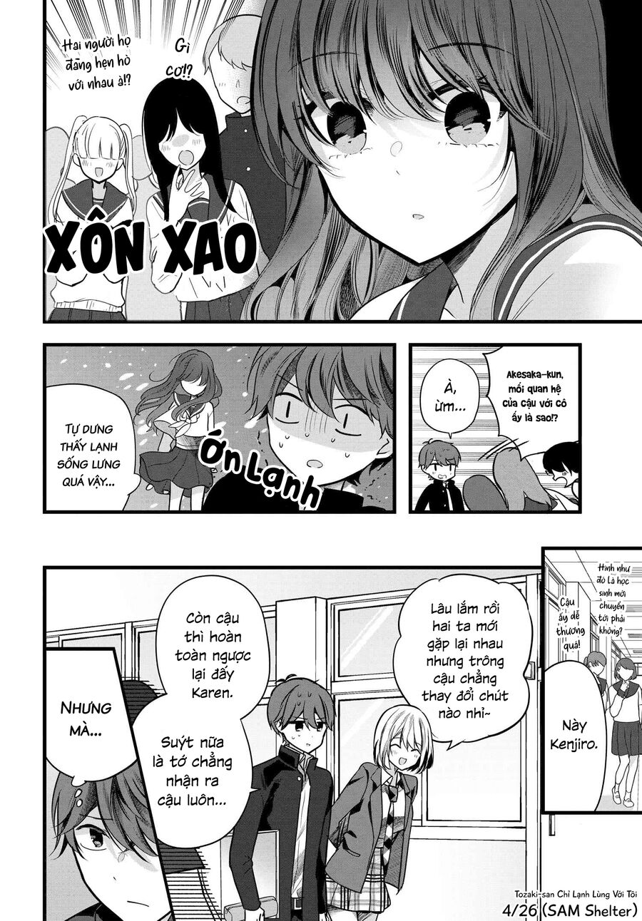 Tozaki-San Chỉ Lạnh Lùng Mỗi Mình Tôi Chapter 5 - Trang 2