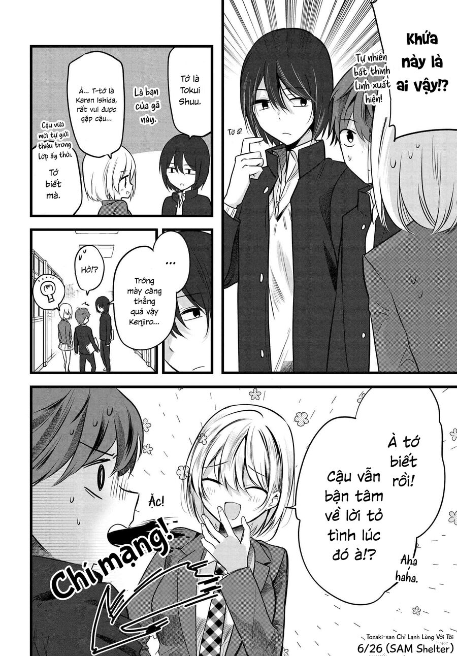 Tozaki-San Chỉ Lạnh Lùng Mỗi Mình Tôi Chapter 5 - Trang 2