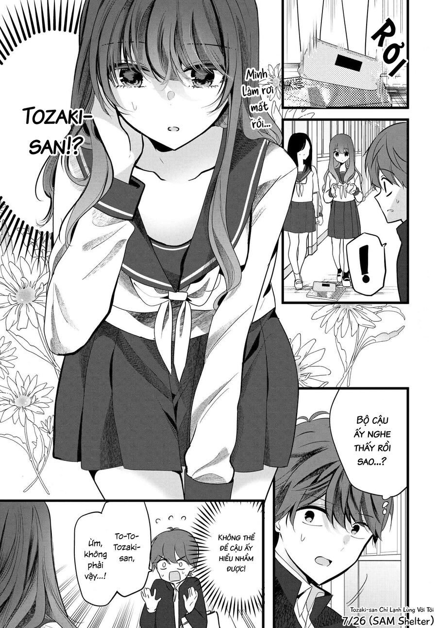 Tozaki-San Chỉ Lạnh Lùng Mỗi Mình Tôi Chapter 5 - Trang 2