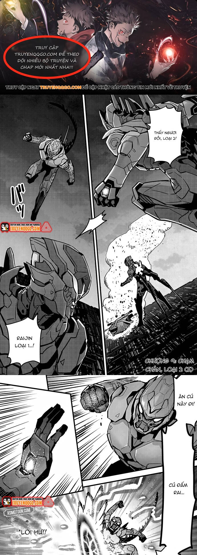 Raijin: Kỵ Sĩ Thép Bọc Giáp Sét Chapter 9 - Trang 2