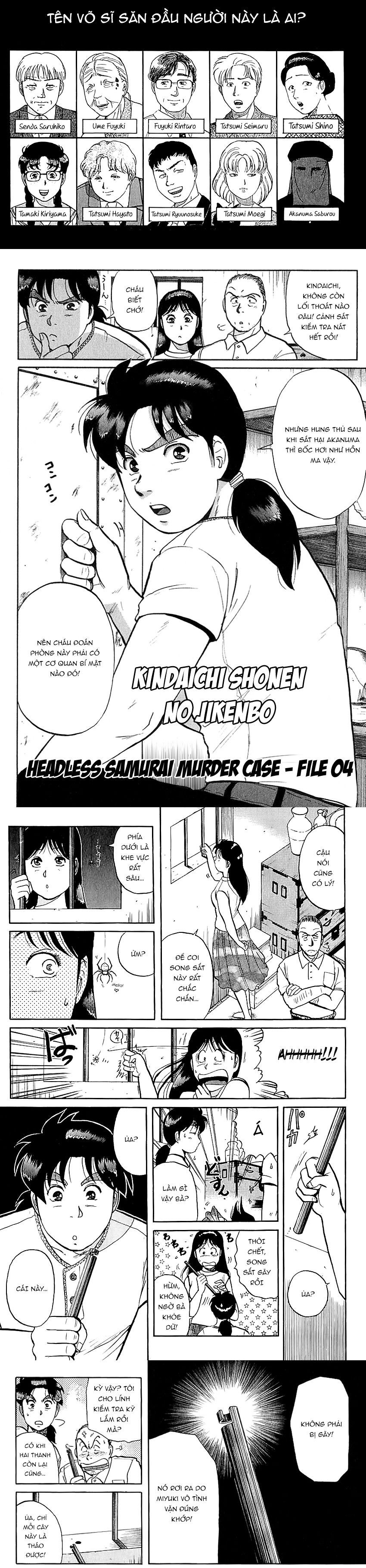 Thám Tử Kindaichi – Case Files Chapter 85 - Trang 2