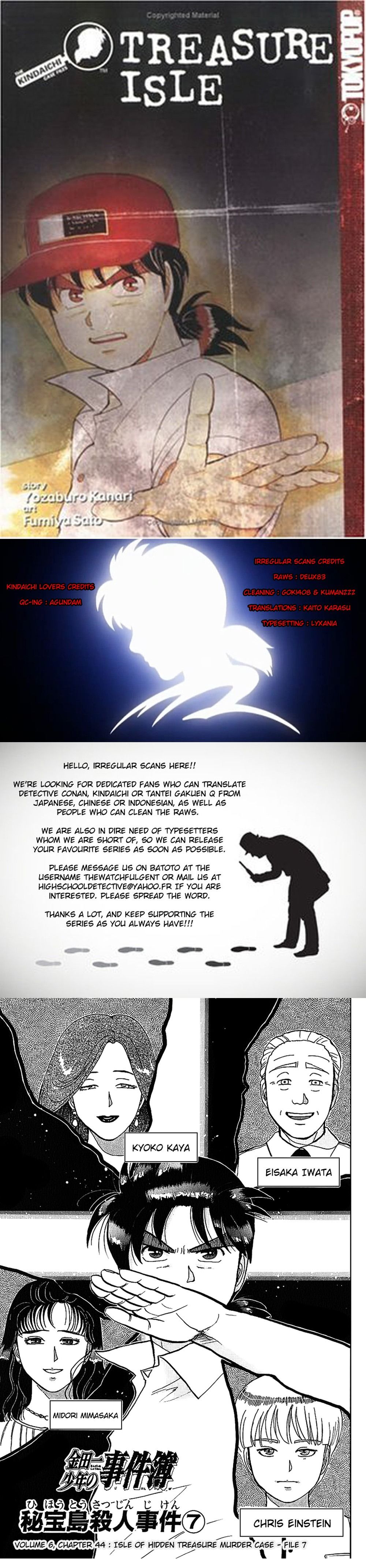 Thám Tử Kindaichi – Case Files Chapter 105 - Trang 2