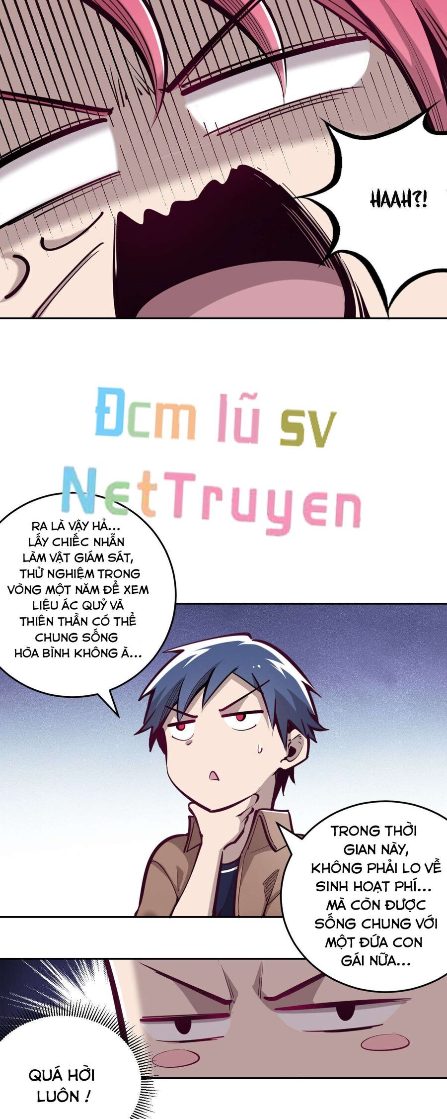 Oan Gia Chung Nhà: Thiên Thần X Ác Quỷ, Sao Mà Thân Được!? Chapter 5 - Trang 2