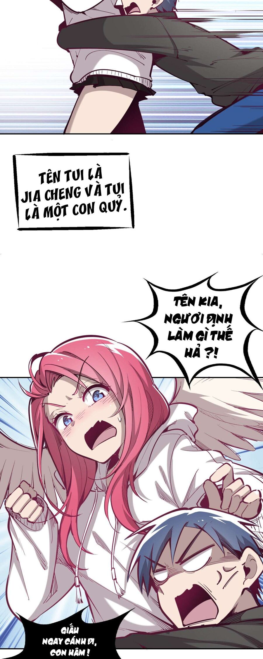 Oan Gia Chung Nhà: Thiên Thần X Ác Quỷ, Sao Mà Thân Được!? Chapter 6 - Trang 2