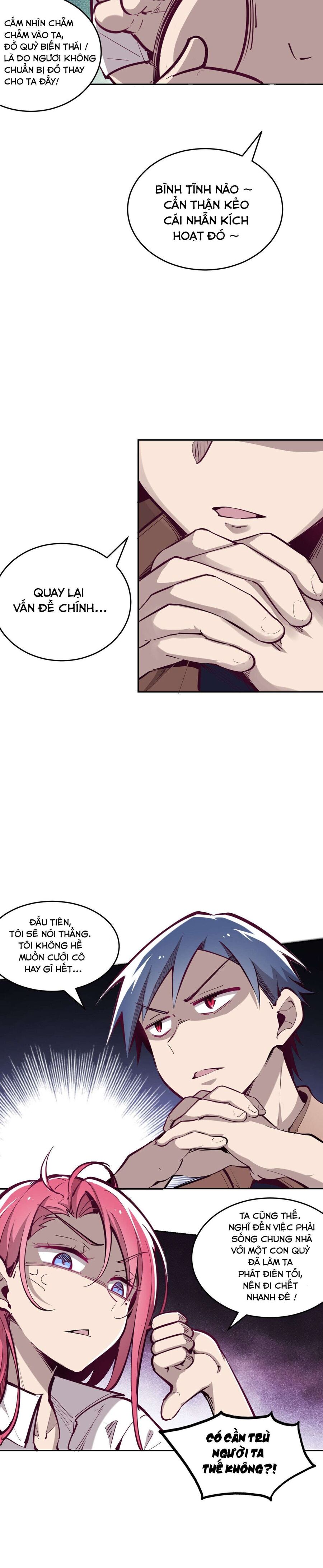 Oan Gia Chung Nhà: Thiên Thần X Ác Quỷ, Sao Mà Thân Được!? Chapter 6 - Trang 2