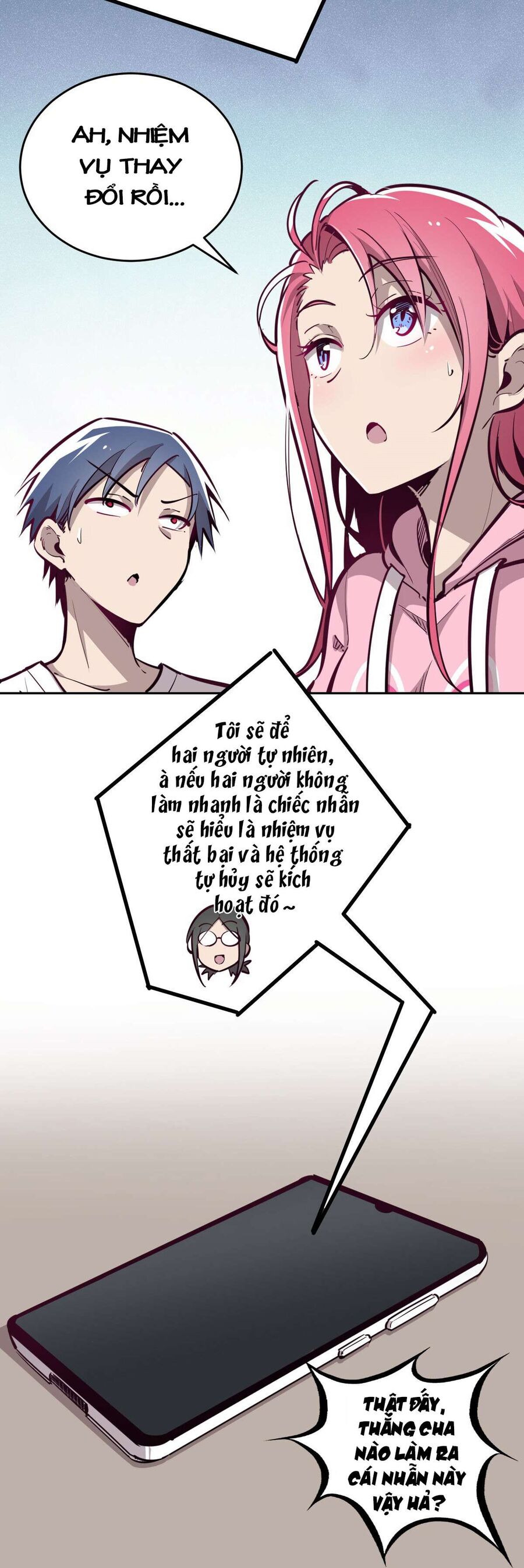 Oan Gia Chung Nhà: Thiên Thần X Ác Quỷ, Sao Mà Thân Được!? Chapter 7 - Trang 2