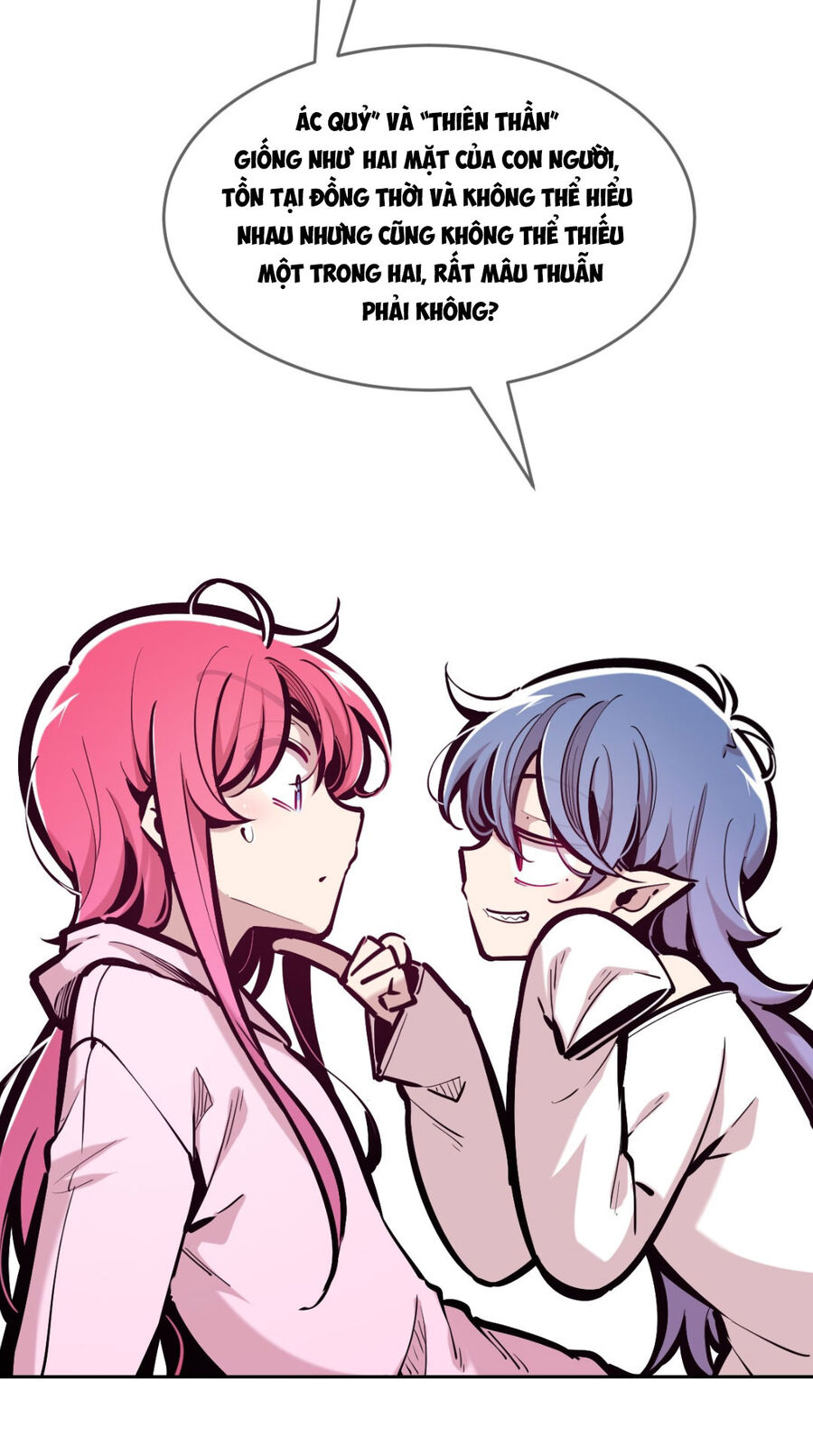Oan Gia Chung Nhà: Thiên Thần X Ác Quỷ, Sao Mà Thân Được!? Chapter 85 - Trang 2