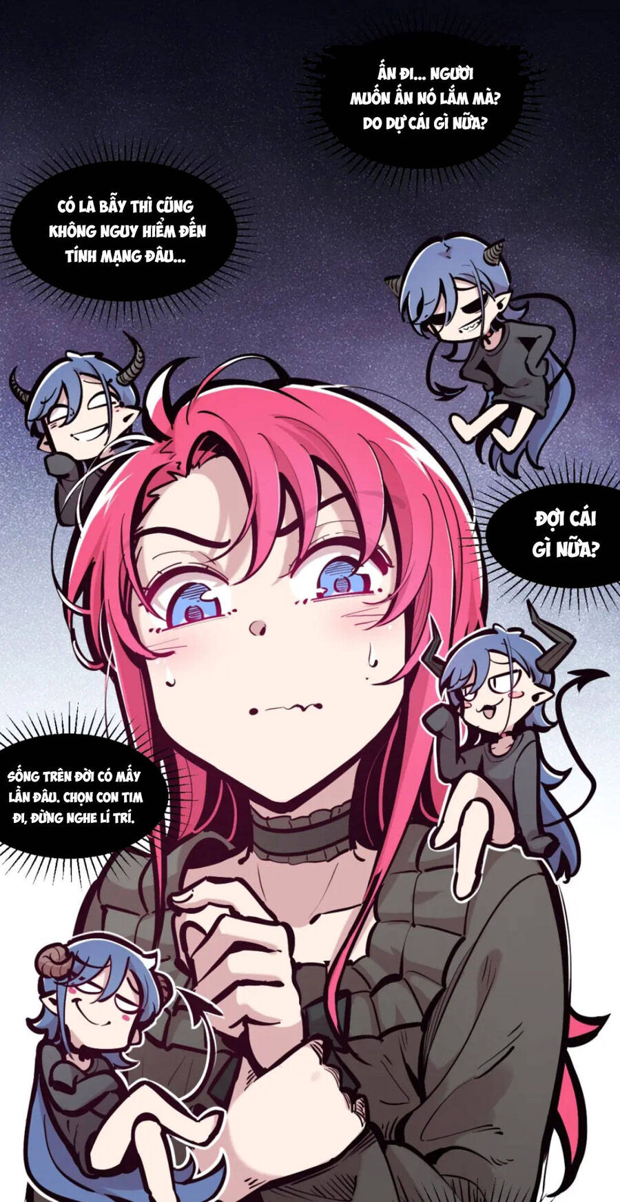Oan Gia Chung Nhà: Thiên Thần X Ác Quỷ, Sao Mà Thân Được!? Chapter 107 - Trang 2