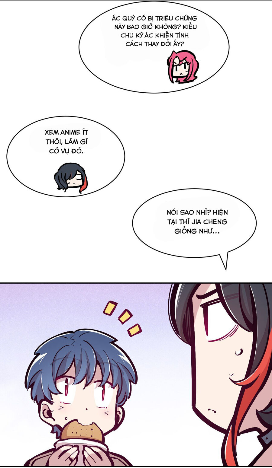 Oan Gia Chung Nhà: Thiên Thần X Ác Quỷ, Sao Mà Thân Được!? Chapter 130 - Trang 2